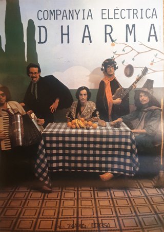 Póster Compañía Eléctrica Dharma 70s
