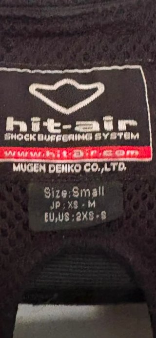 Chaleco Hípica Airbag Hit-Air Talla S