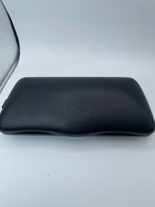 Occhiali da sole Balenciaga neri e argento