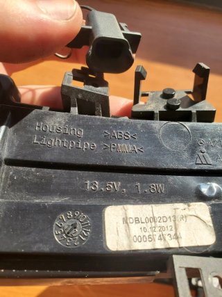 Piscas espelho Mercedes A180 W176