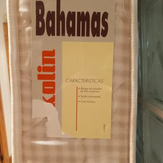Somier, cabezal y colchón 90cm