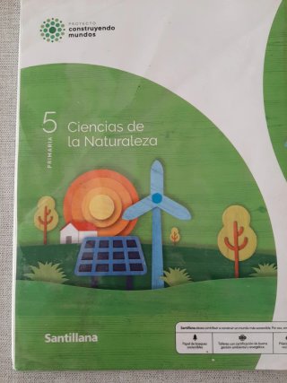 Ciencias de la Naturaleza, 5° primaria. Santillana