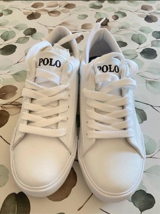 Deportivas Polo Ralph Lauren Blancas Talla 34.5