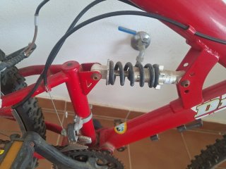 Bicicleta Montaña Roja DRY SPEED