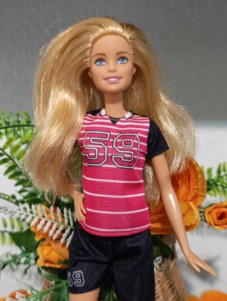 Muñeca Barbie futbolista