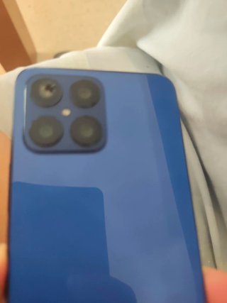 Móvil azul, marca honor x8, 128gb