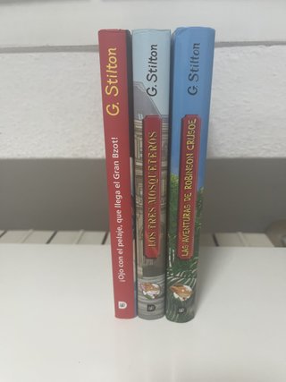 LIBROS GERONIMO STILTON TAPA DURA