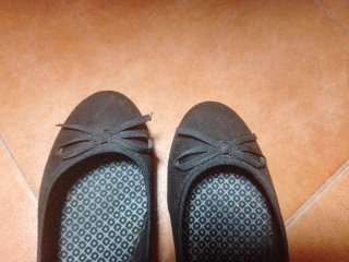 Manoletinas Marypaz Negras Talla 39