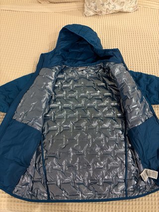 Plumífero Columbia Talla M Azul Nuevo a estrenar