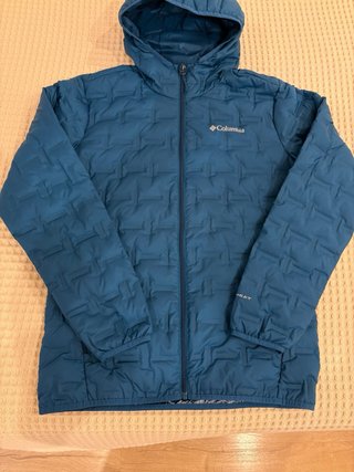 Plumífero Columbia Talla M Azul Nuevo a estrenar