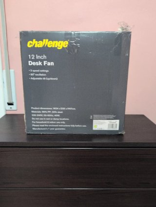 Ventilador de Mesa Negro 3 Velocidades (tengo 2)