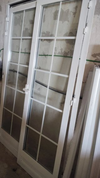 Puerta Balconera con Persiana Motorizada