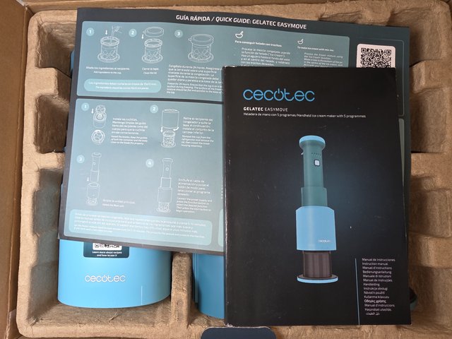 Cecotec Heladera Gelatec EasyMove 500W