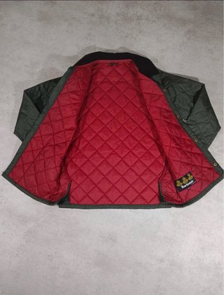 Chaqueta Barbour acolchada verde