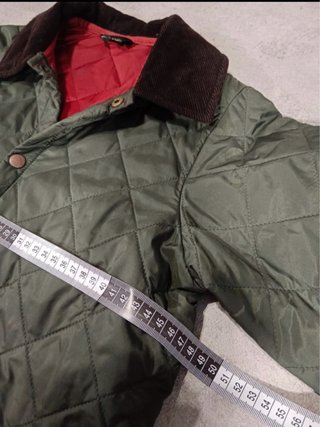 Chaqueta Barbour acolchada verde