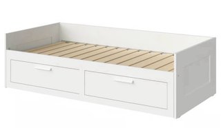 Diván BRIMNES 80x200cm con 2 cajones
