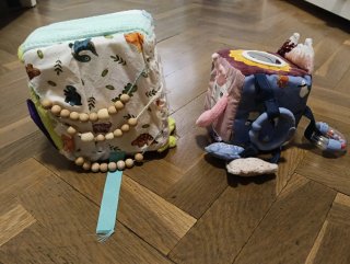 2 Dados Sensoriales para Bebé