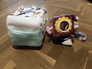2 Dados Sensoriales para Bebé