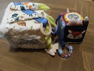 2 Dados Sensoriales para Bebé