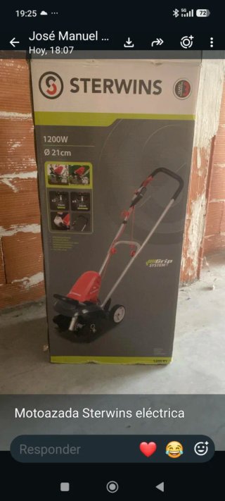 Motoazada Sterwins Eléctrica 1200W Ø21cm