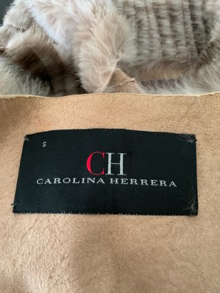 Chaleco pelo Conejo CH Beige/Marrón
