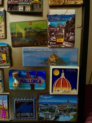 Colección Imanes Nevera Ciudades Europa
