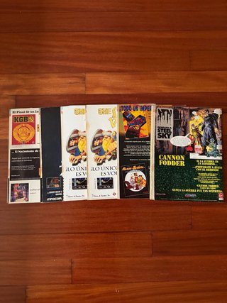 Lote 6 revistas PC Manía años 90