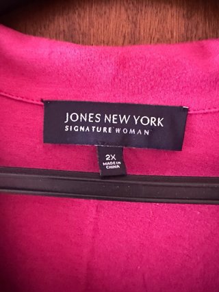 Blusa Jones New York Rosa XL