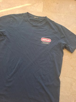 Camiseta Replay Azul