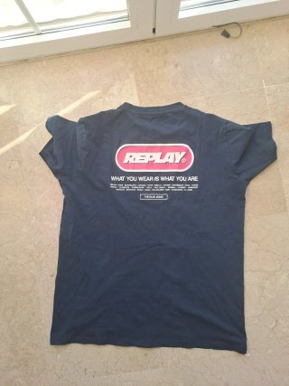 Camiseta Replay Azul