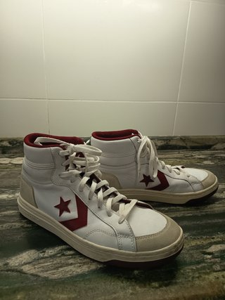 Converse Pro Blaze V2 Blancas Cuero