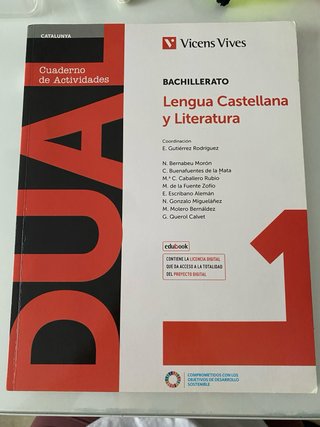 Lengua castellana y literatura 1 Bachillerato :...