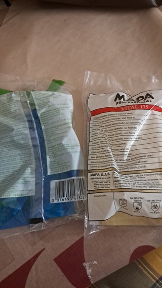 Guantes de látex MAPA Vital 175 Talla X