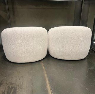 Butaca tejido bouclé diseño muy buen estado