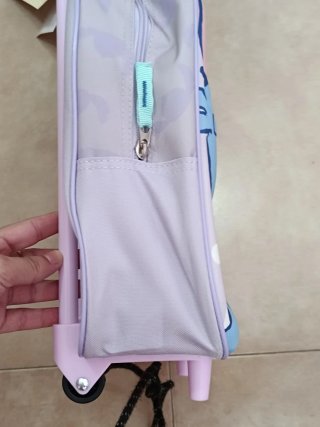 Mochila escolar Stitch con ruedas Nueva