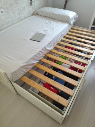 Cama nido diván Brimnes Ikea