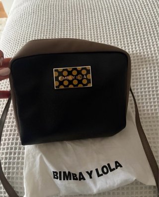 Bolso Bimba y Lola Negro Marrón