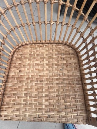4 Sedie in rattan Ikea Nilsove