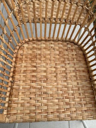 4 Sedie in rattan Ikea Nilsove