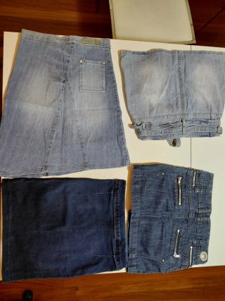 Faldas vaqueras talla 34