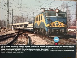 Calendario dei treni Renfe 269.604-5