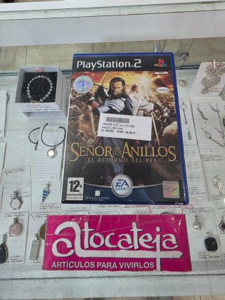Juego PS2 El Señor de los Anillos...