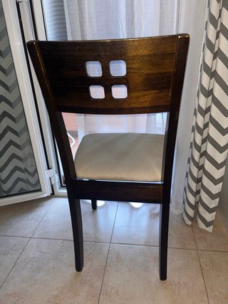 Sillas de Comedor Madera wengue