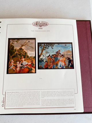 Álbum Sellos España 2008/09