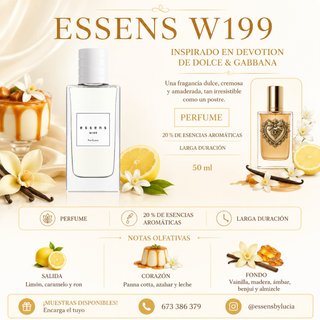 Perfume Essens W199 Inspirado en Dolce & Gabbana