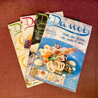 Set di 4 riviste di cucina “Da Noi”
