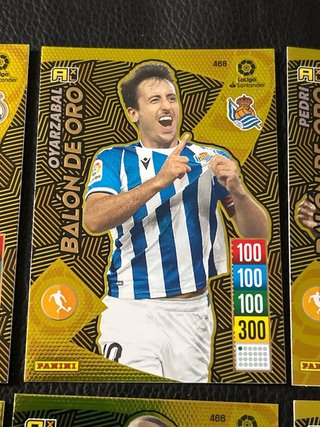 9 Panini Card Adrenalyn XL - Balon De Oro 2021-22