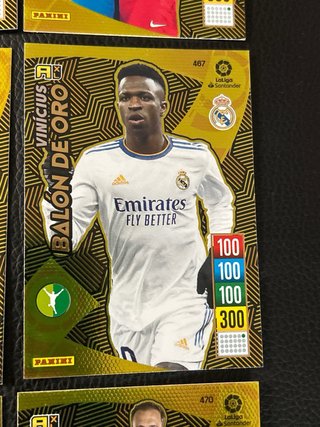 9 Panini Card Adrenalyn XL - Balon De Oro 2021-22