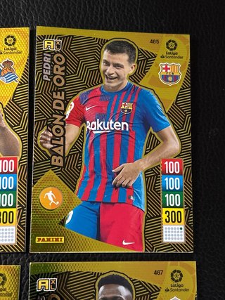9 Panini Card Adrenalyn XL - Balon De Oro 2021-22