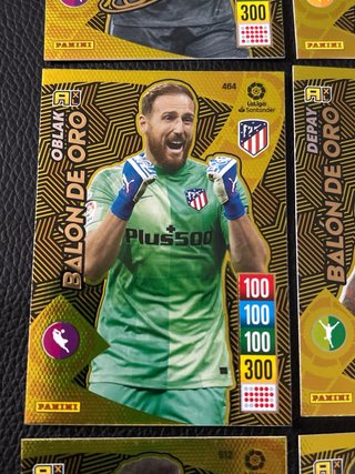 9 Panini Card Adrenalyn XL - Balon De Oro 2021-22